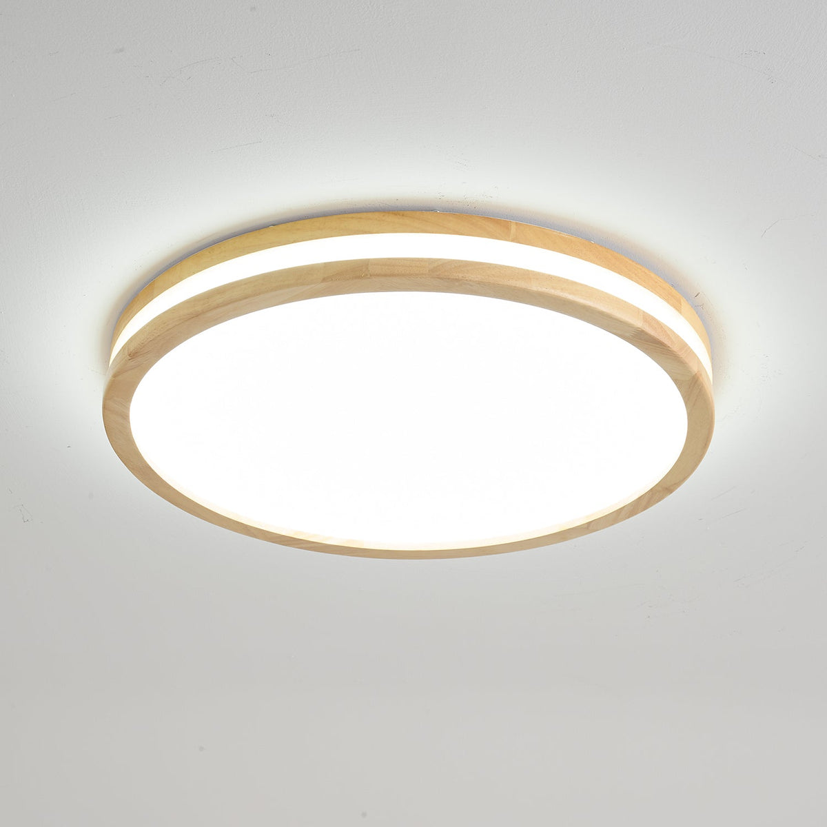 Nysilos modern Minimalistisch Hout Plafondlamp