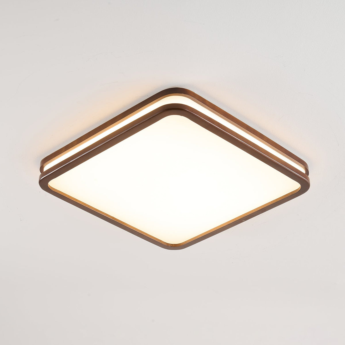 Nysilos modern Minimalistisch Hout Plafondlamp