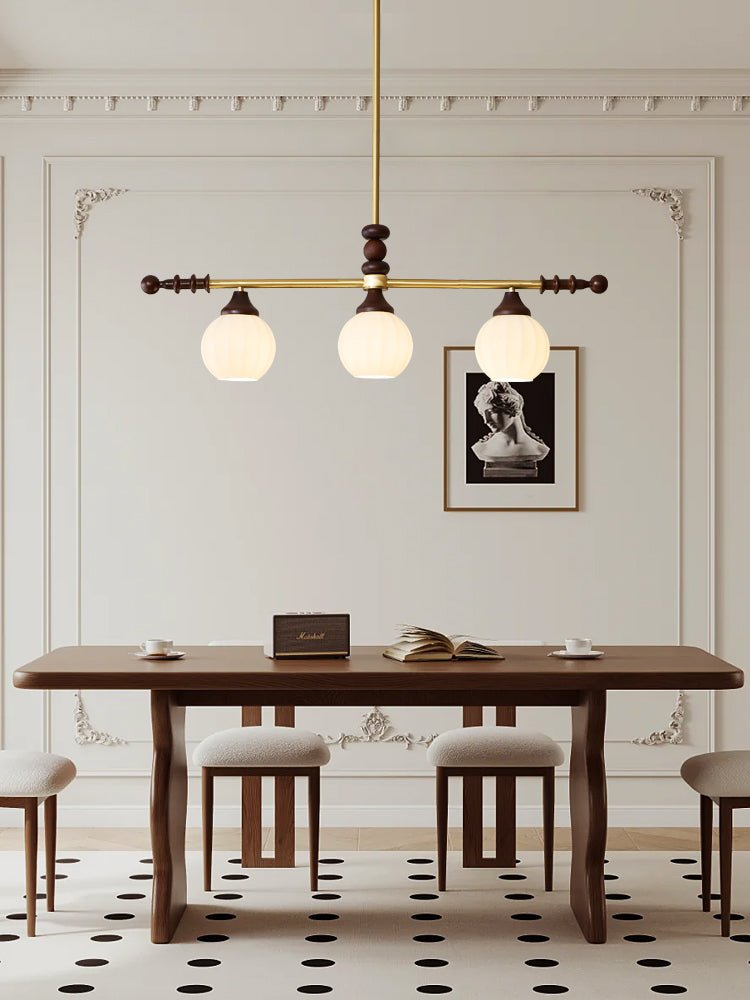Vosole Traditionele Elegantie Vintage Hout Kroonluchter