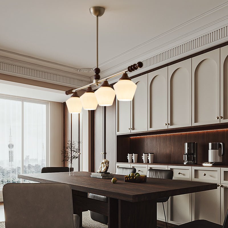 Vosole Traditionele Elegantie Vintage Hout Kroonluchter
