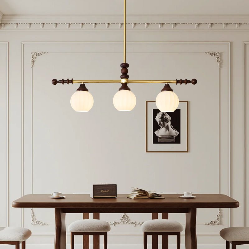 Vosole Traditionele Elegantie Vintage Hout Kroonluchter