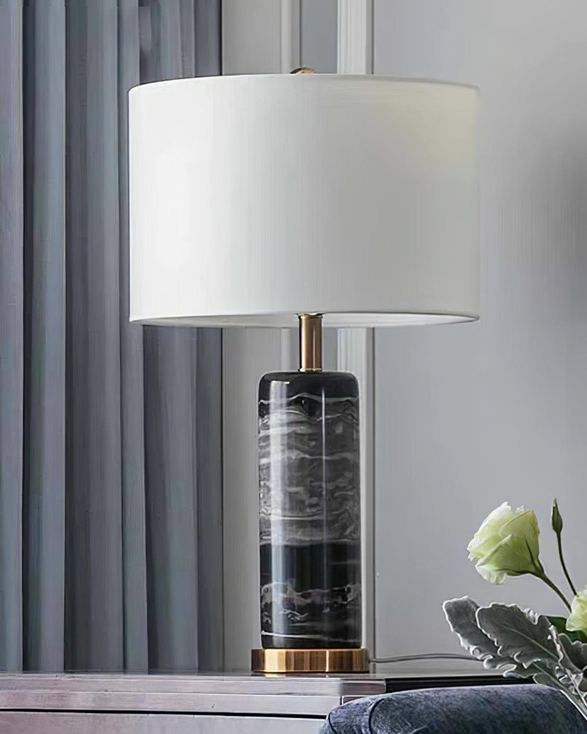 Aclo Moderne tafellamp van marmer