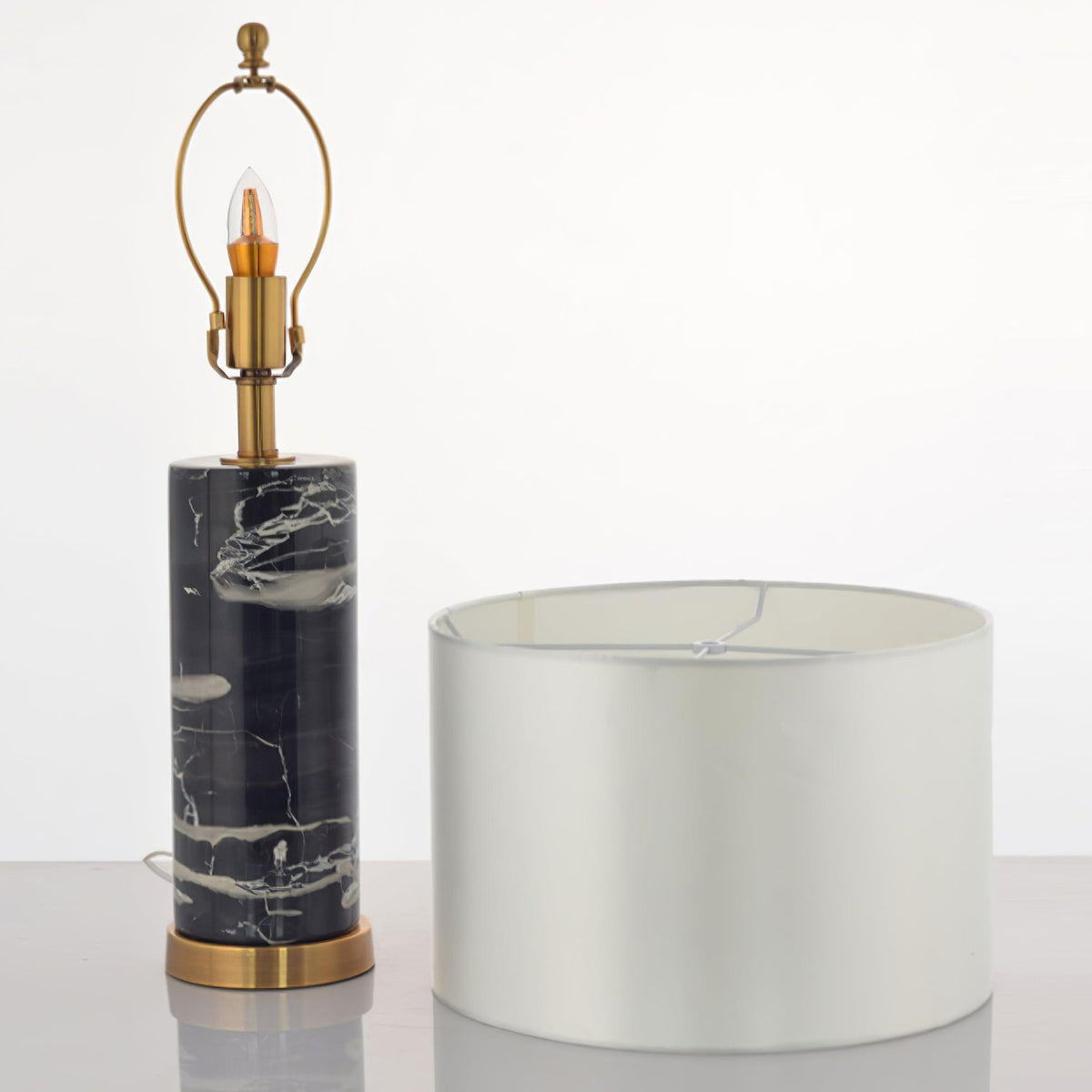 Aclo Moderne tafellamp van marmer
