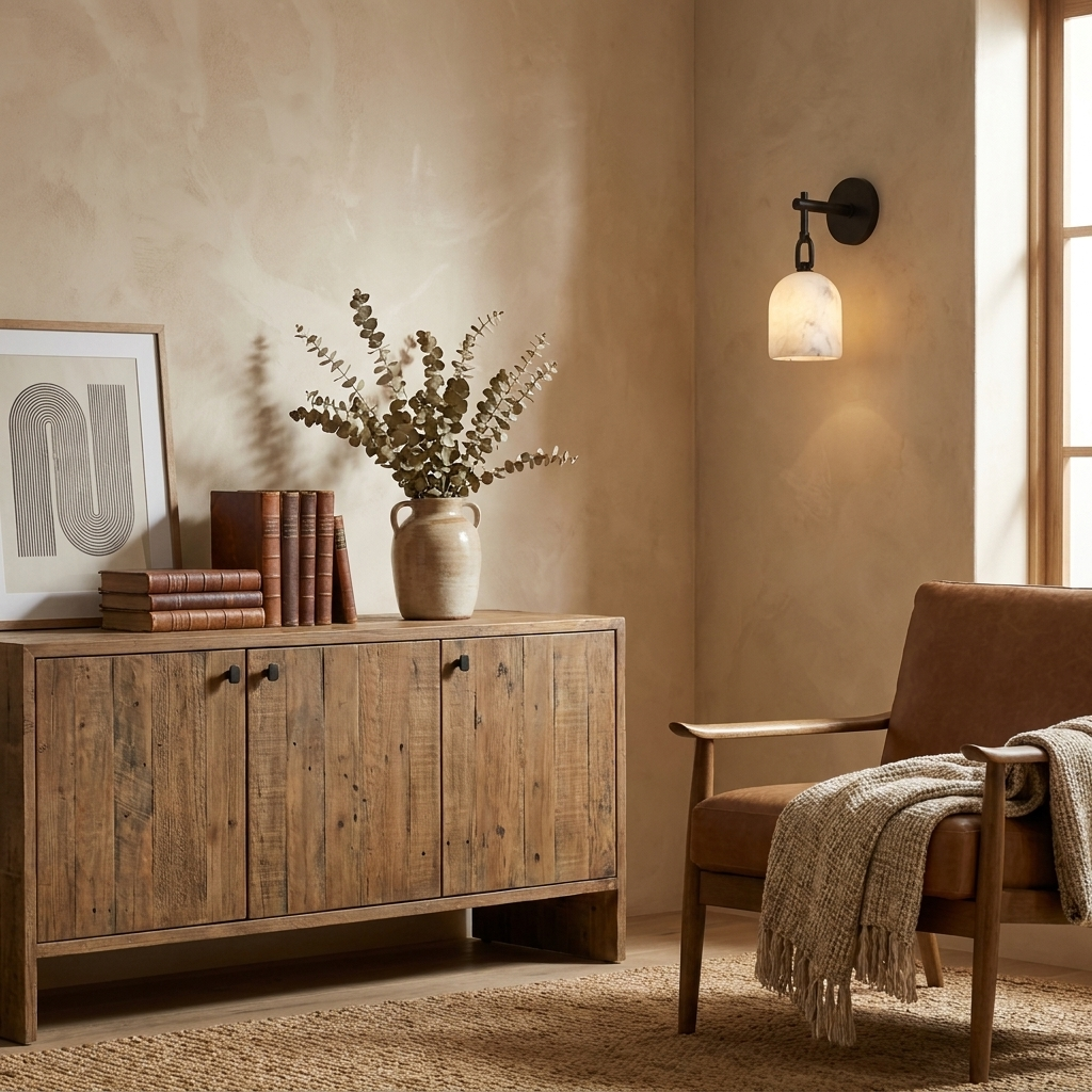 Davenhurst Albasten wandlamp