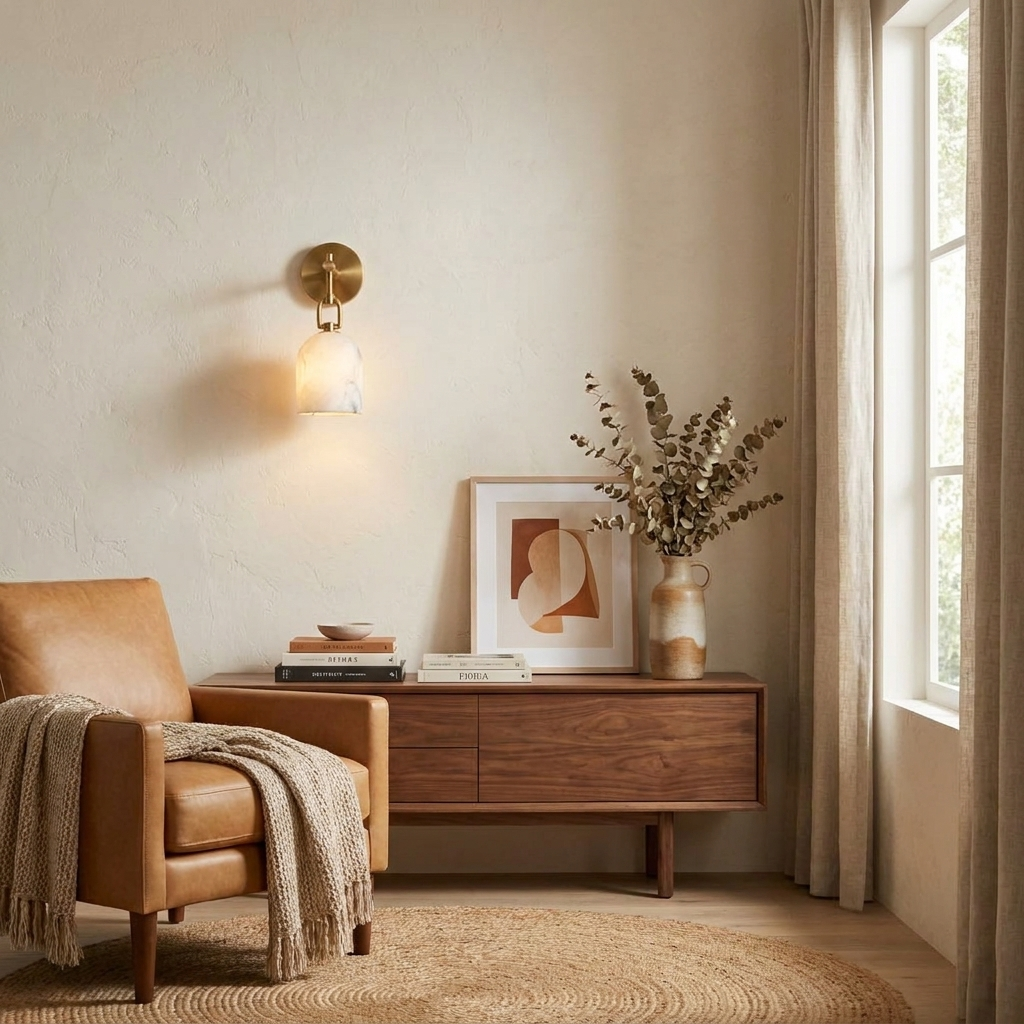 Davenhurst Albasten wandlamp