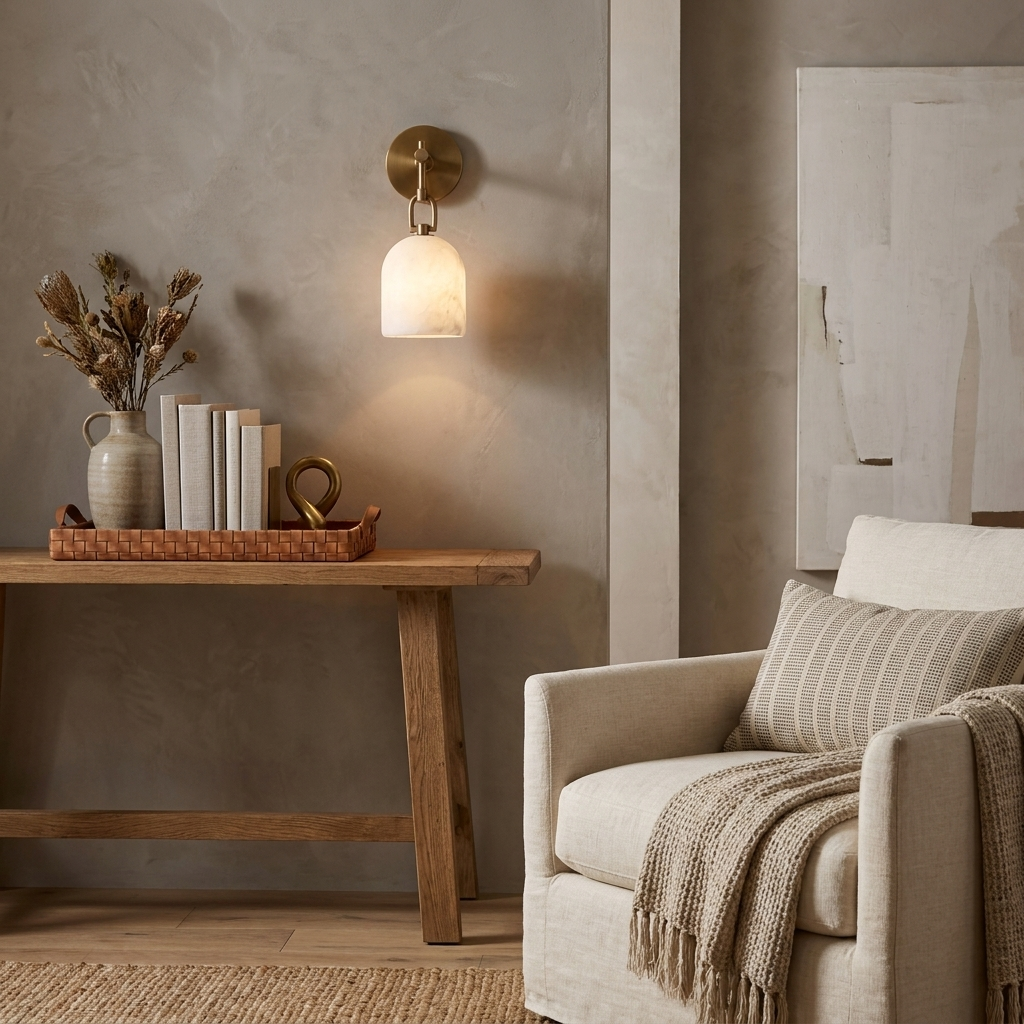 Davenhurst Albasten wandlamp