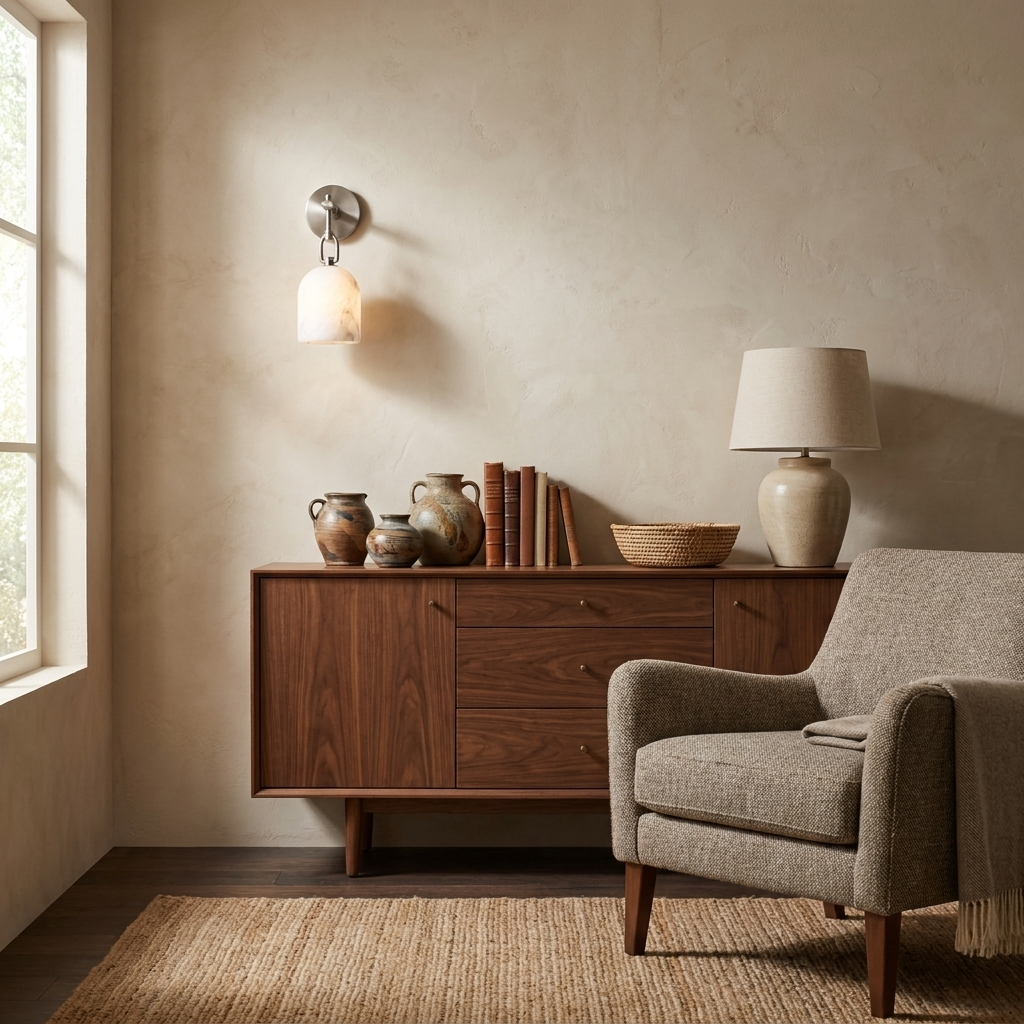 Davenhurst Albasten wandlamp