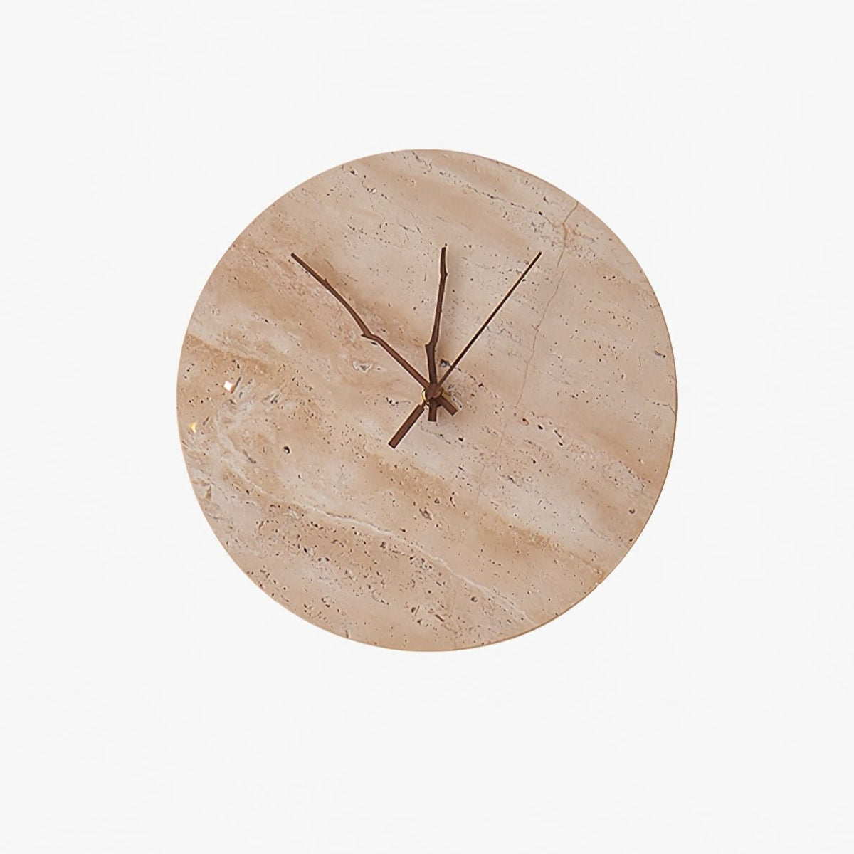 Nororielle minimalistische wandlamp van geel travertin