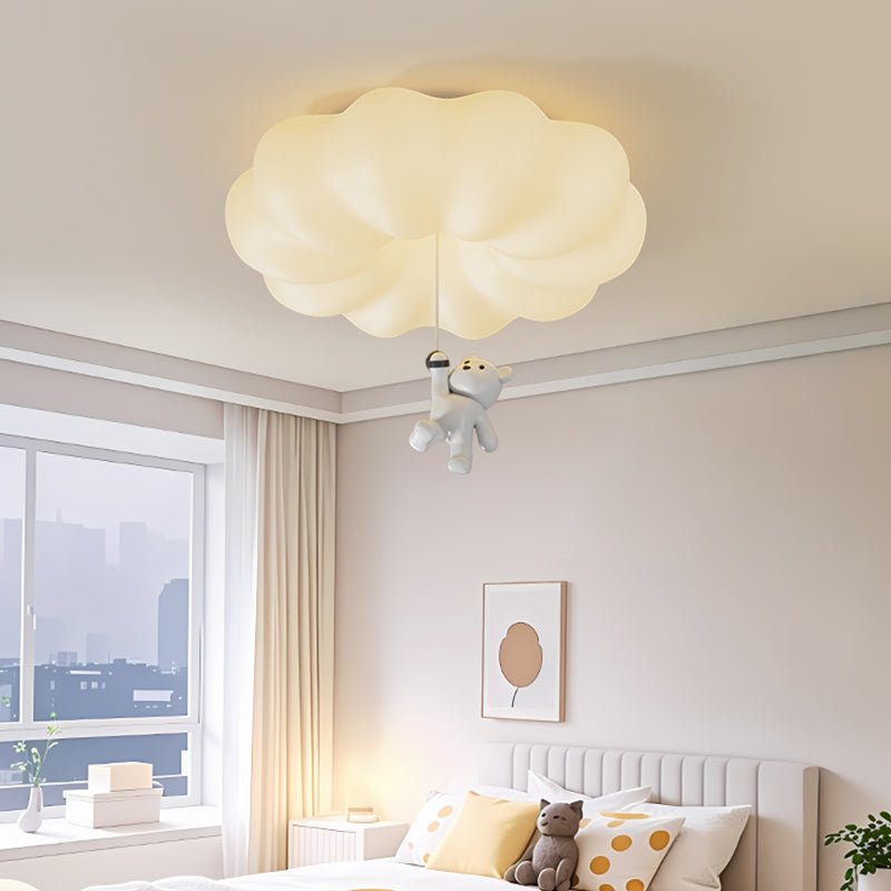 Civarion klassiek Cloud Bear hars plafondlamp