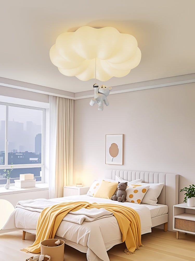 Civarion klassiek Cloud Bear hars plafondlamp