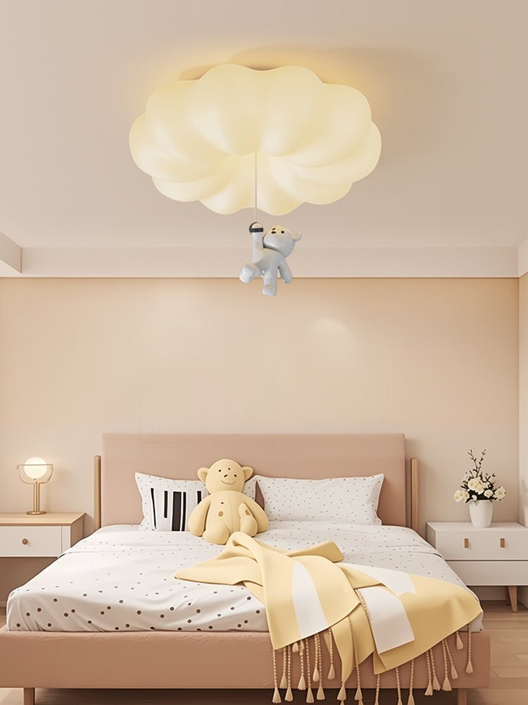 Civarion klassiek Cloud Bear hars plafondlamp