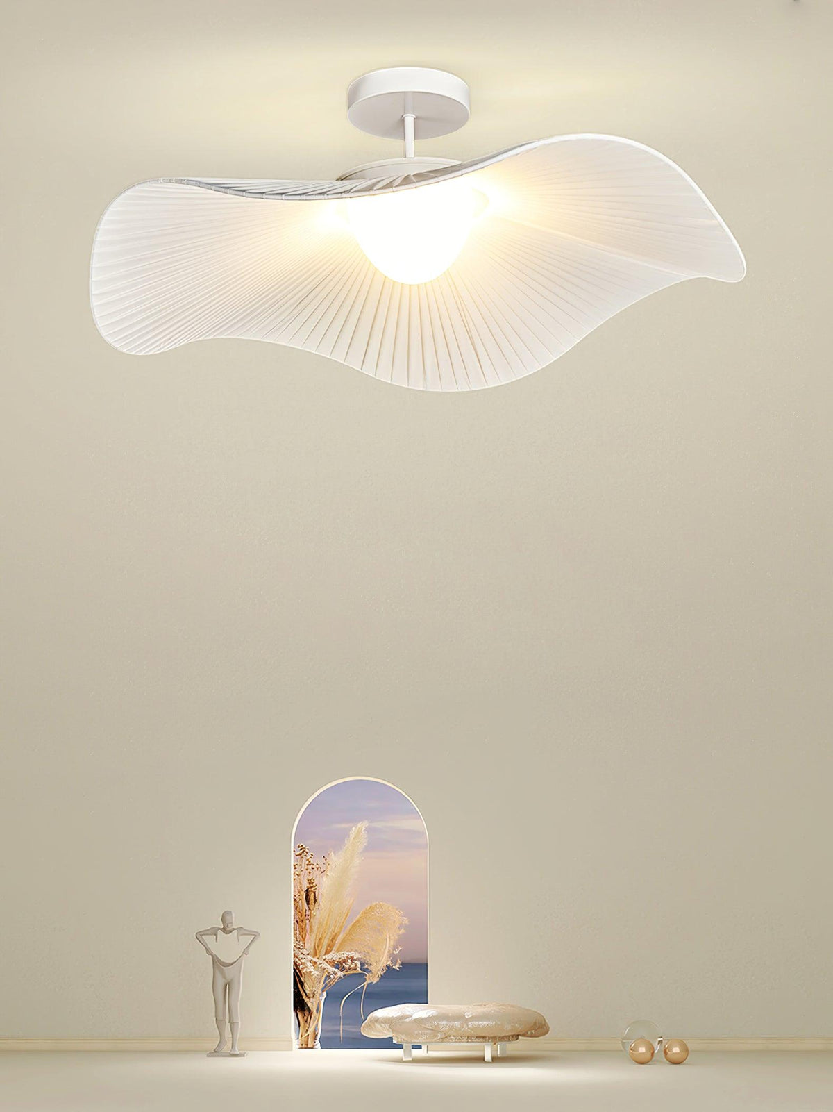 Soreraine plafondlamp voor een gezellige woonkamer of slaapkamer