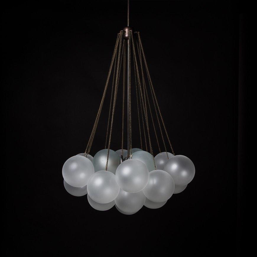 Eiririra Kroonluchter Bubble Matglas