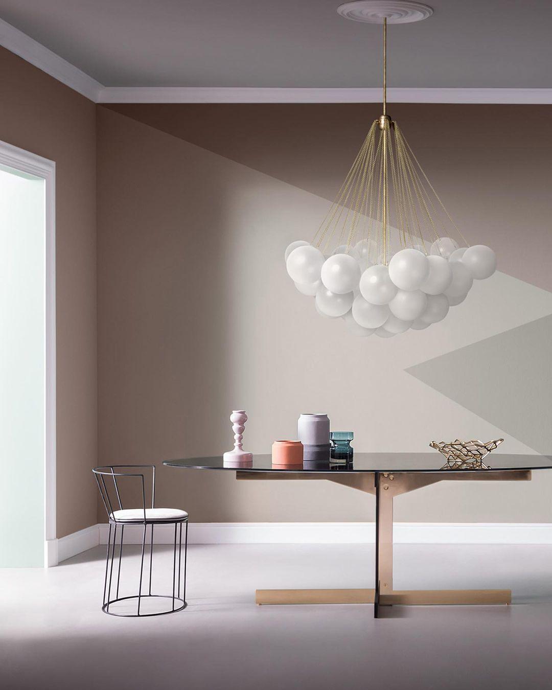 Eiririra Kroonluchter Bubble Matglas