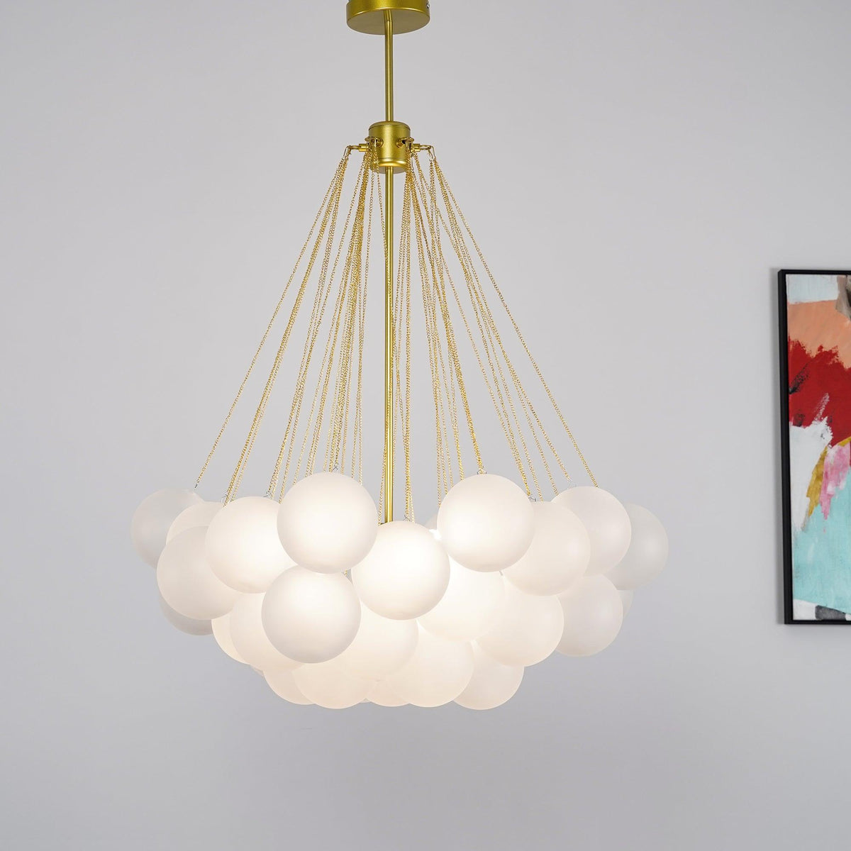 Eiririra Kroonluchter Bubble Matglas