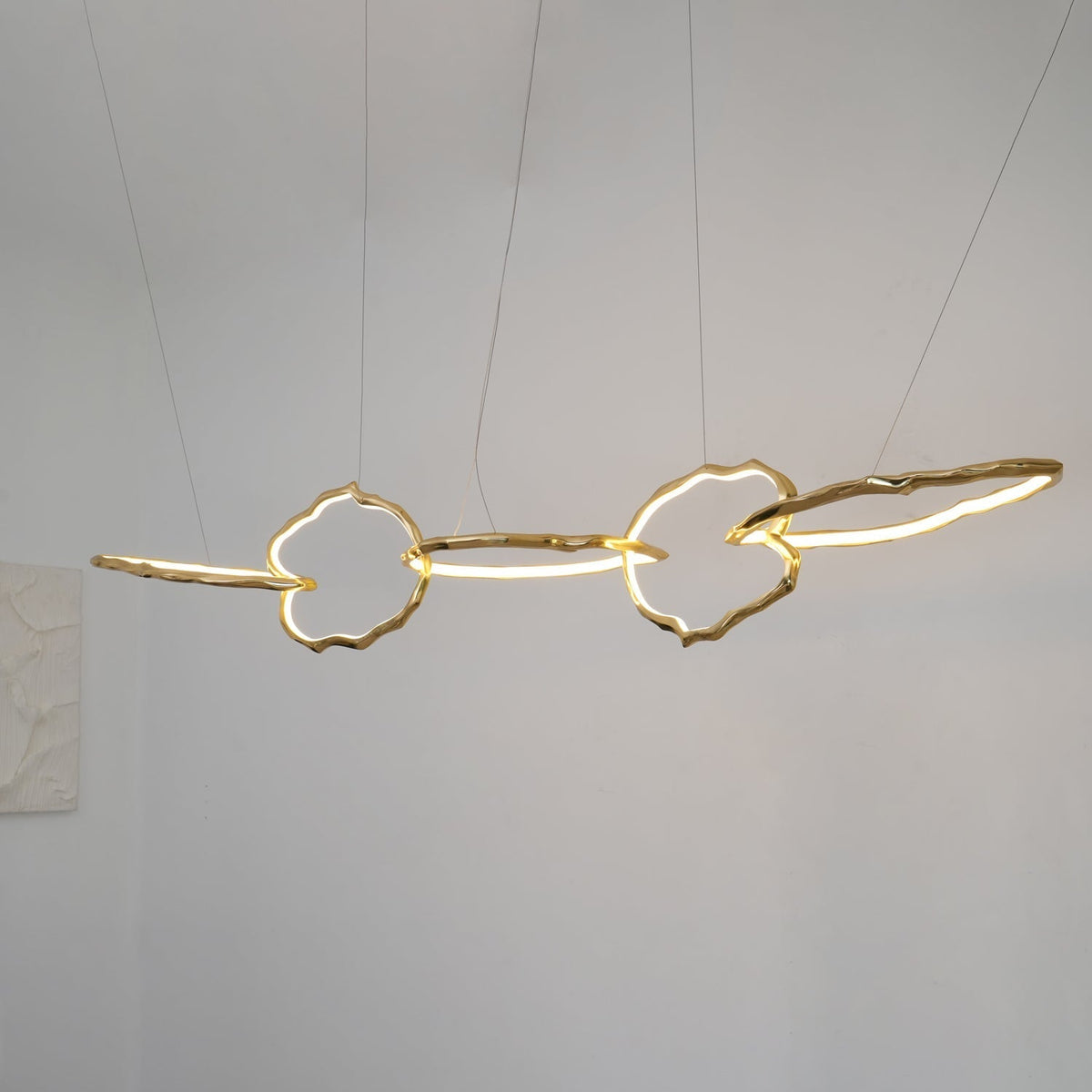 Aballs Cloud Rings Series kroonluchter van messing