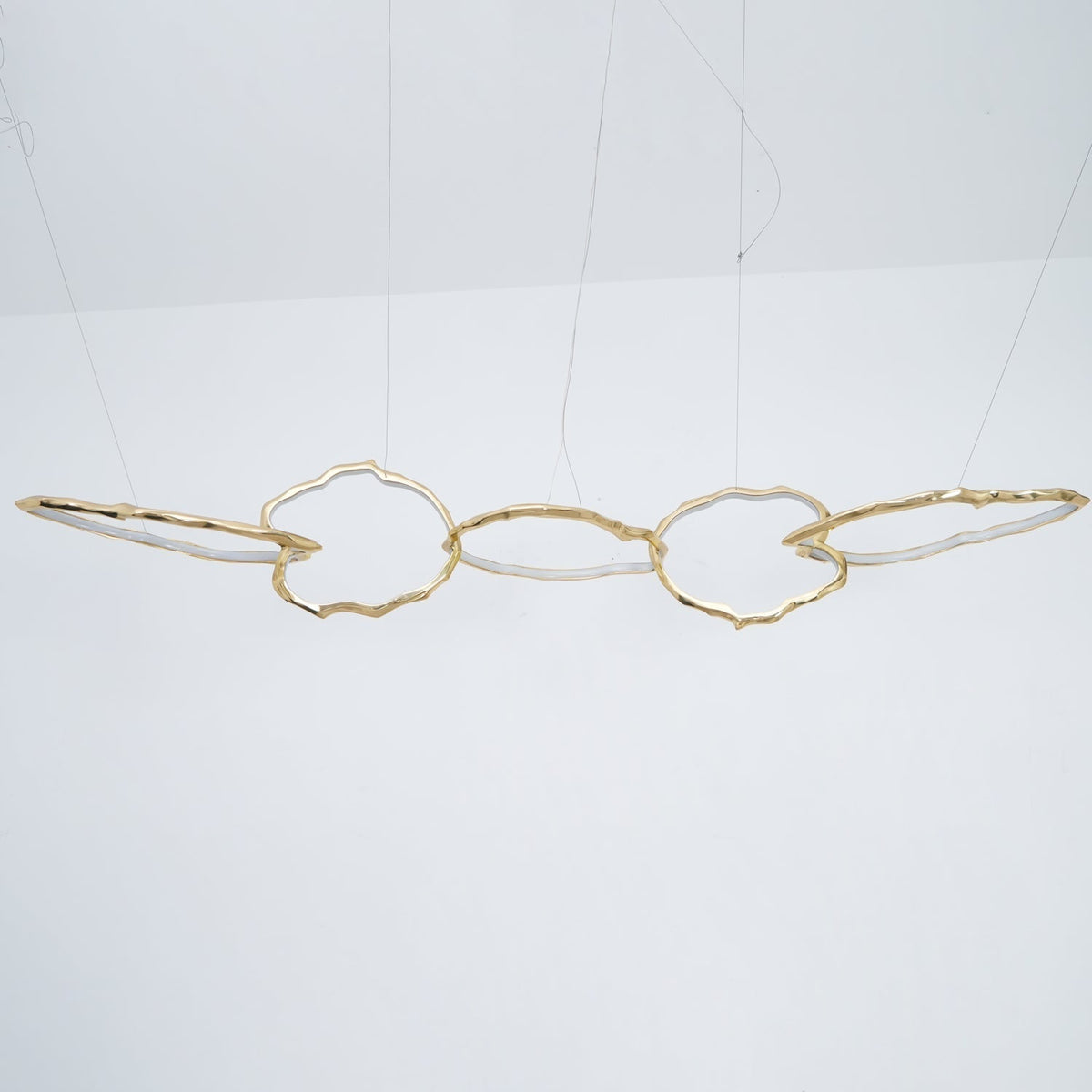 Aballs Cloud Rings Series kroonluchter van messing