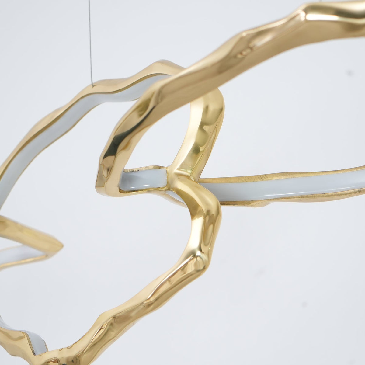 Aballs Cloud Rings Series kroonluchter van messing