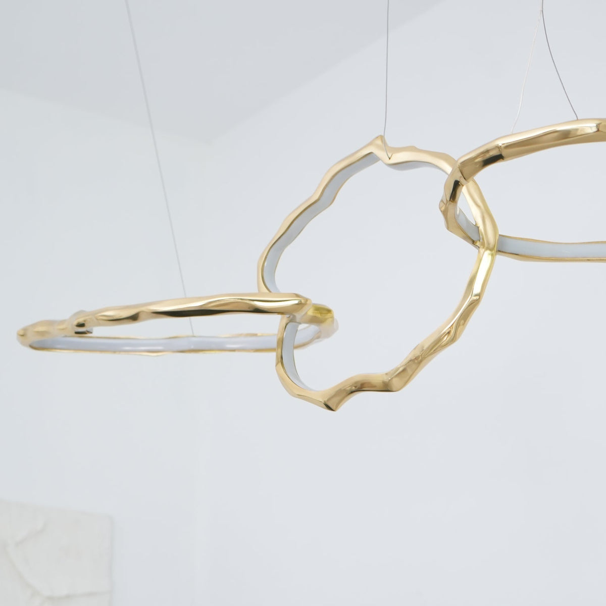 Aballs Cloud Rings Series kroonluchter van messing