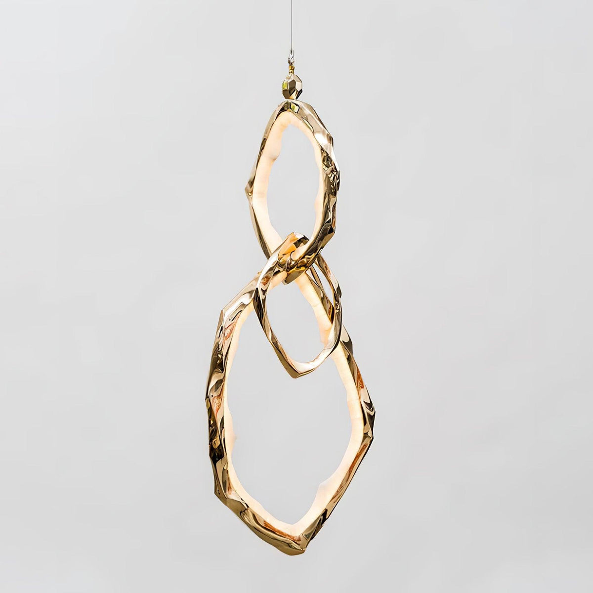 Aballs Cloud Rings Series kroonluchter van messing
