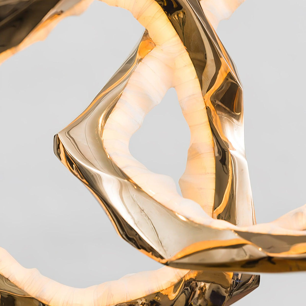 Aballs Cloud Rings Series kroonluchter van messing