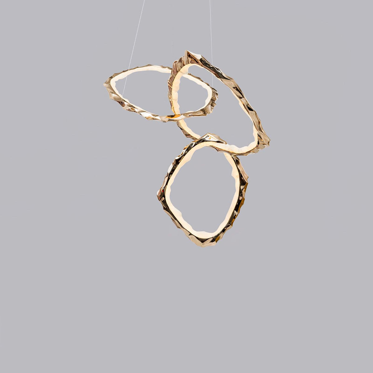 Aballs Cloud Rings Series kroonluchter van messing