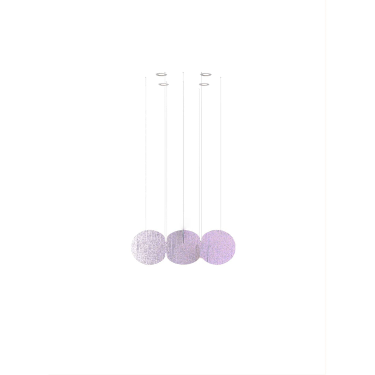 Nimbus Clouds Iridescent Disc Kroonluchter