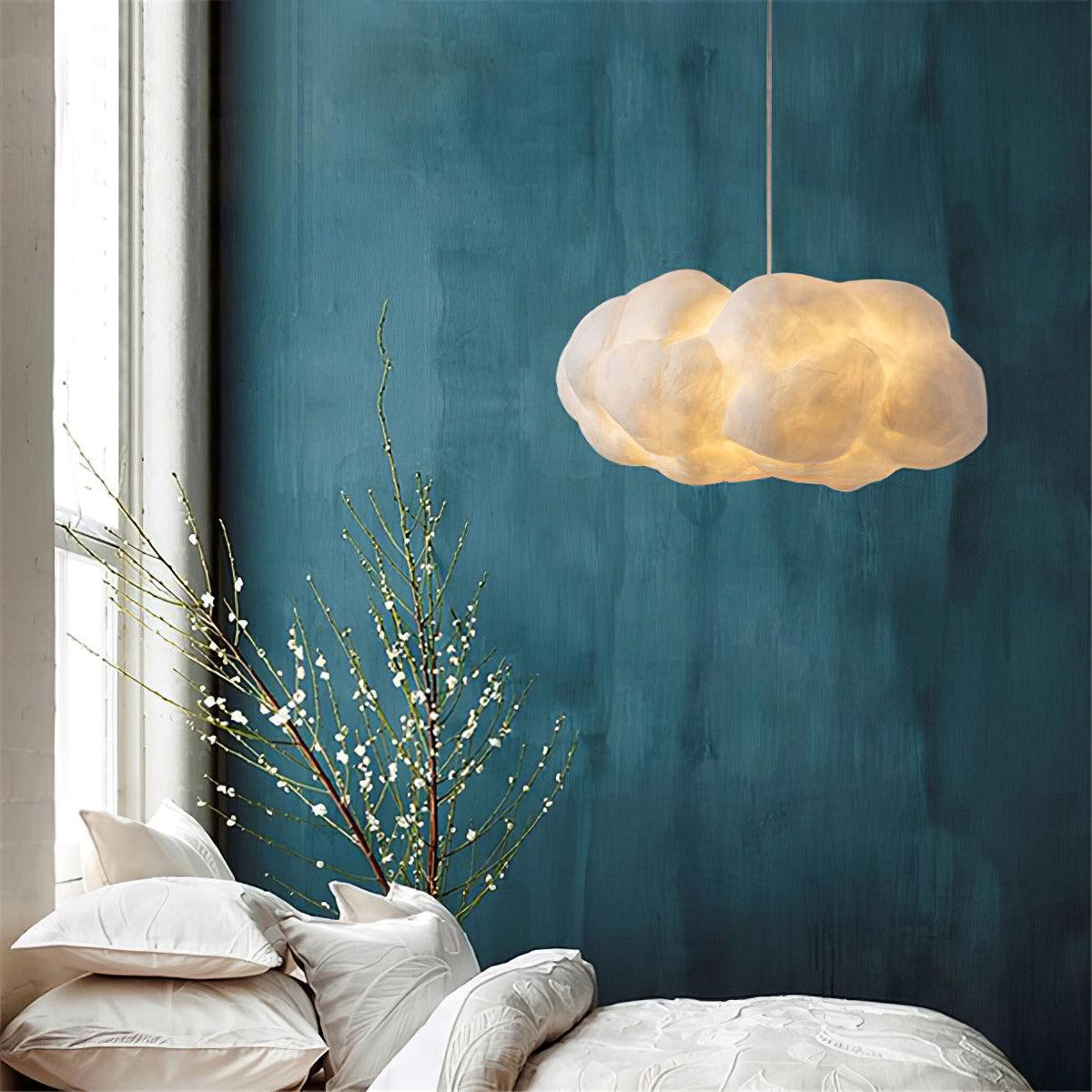 Nively vezel Silk hanglamp