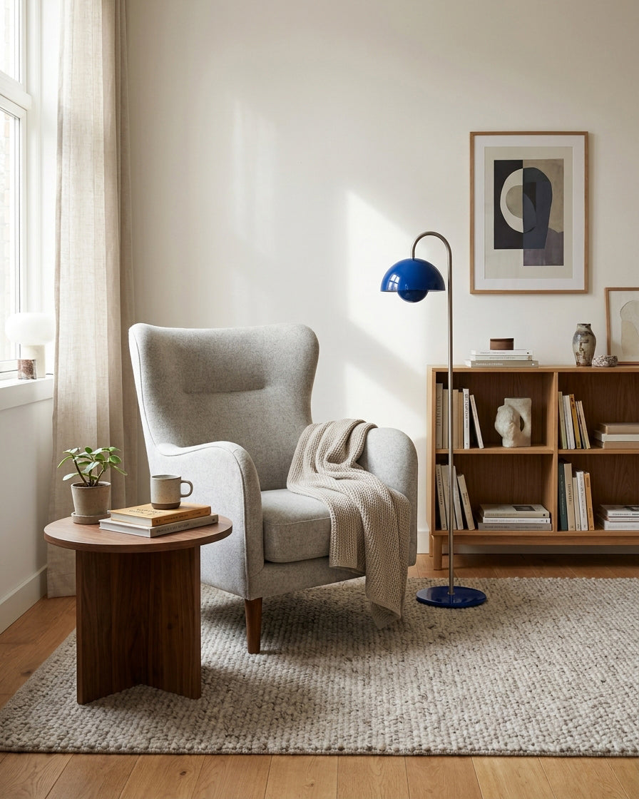 Indigo vloerlamp