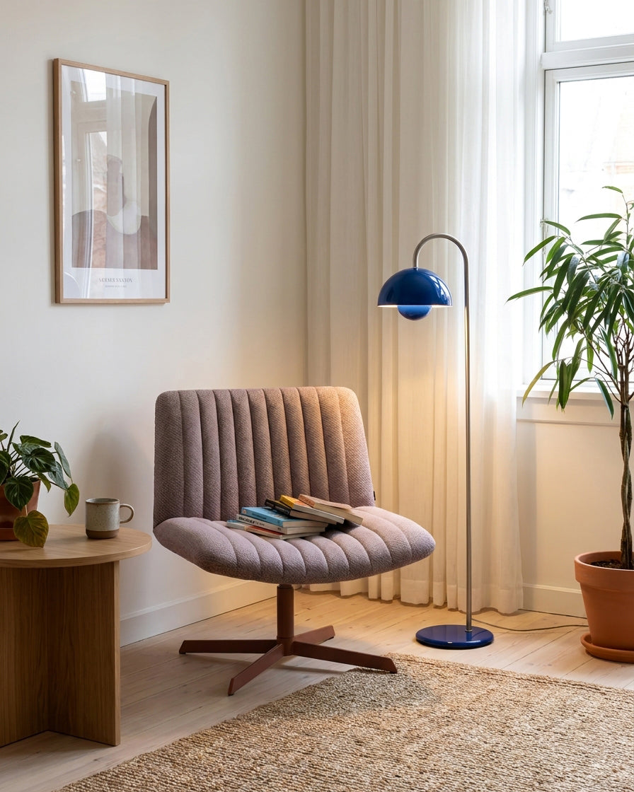 Indigo vloerlamp