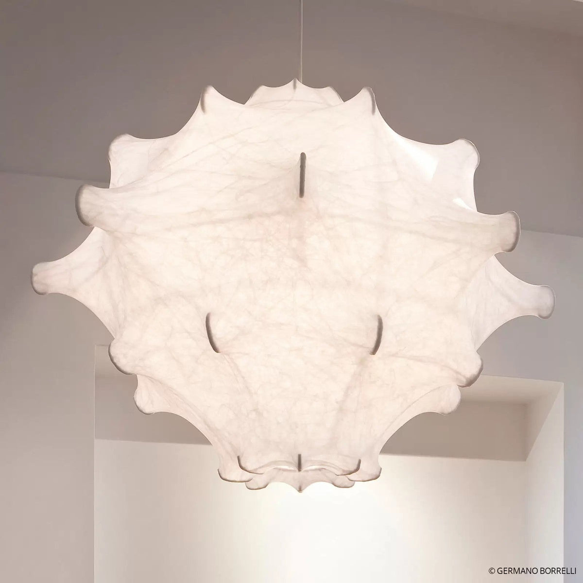 Soti moderne hanglamp van zijde
