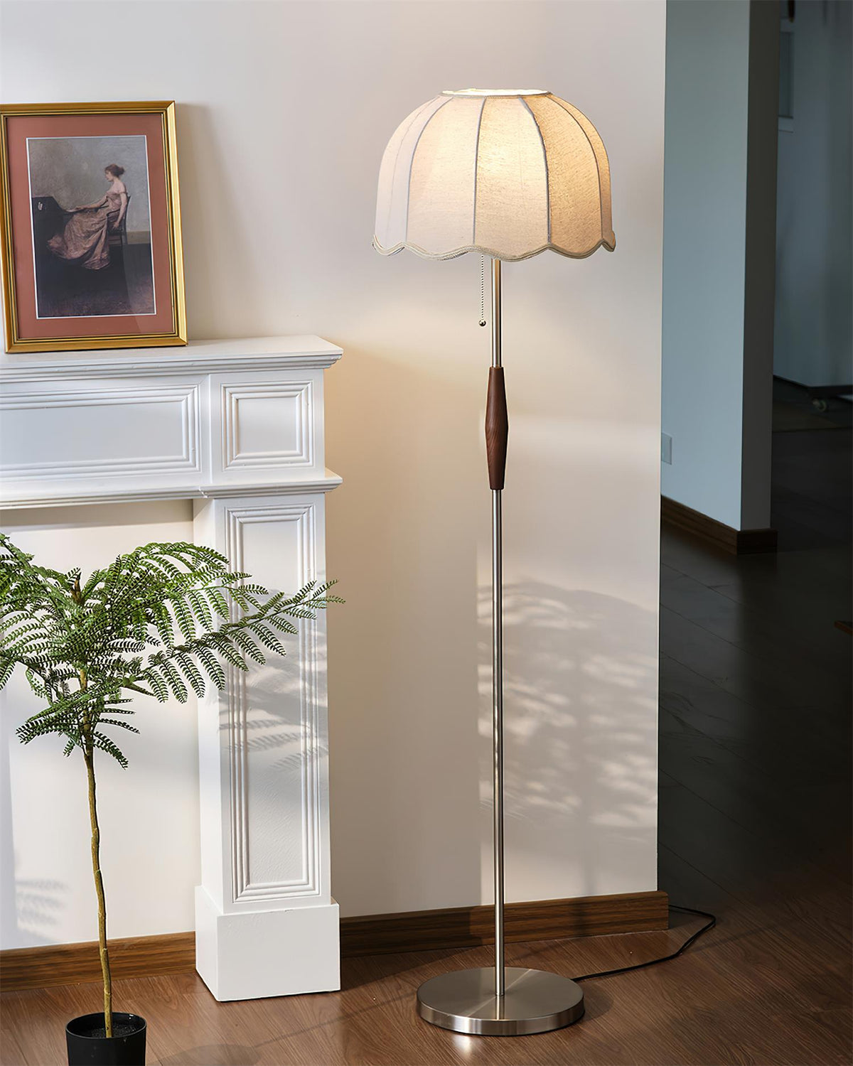 Oreluine vloerlamp