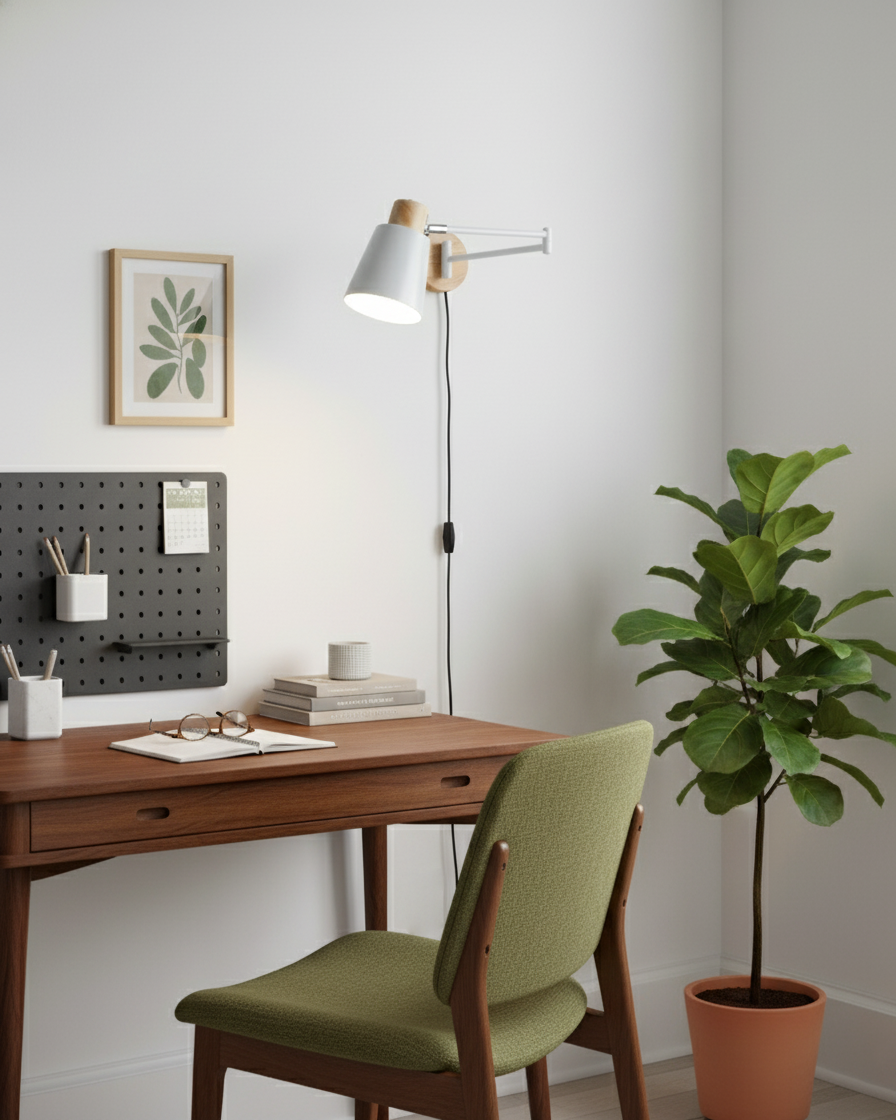 Reneraya verstelbare wandlamp met stekker