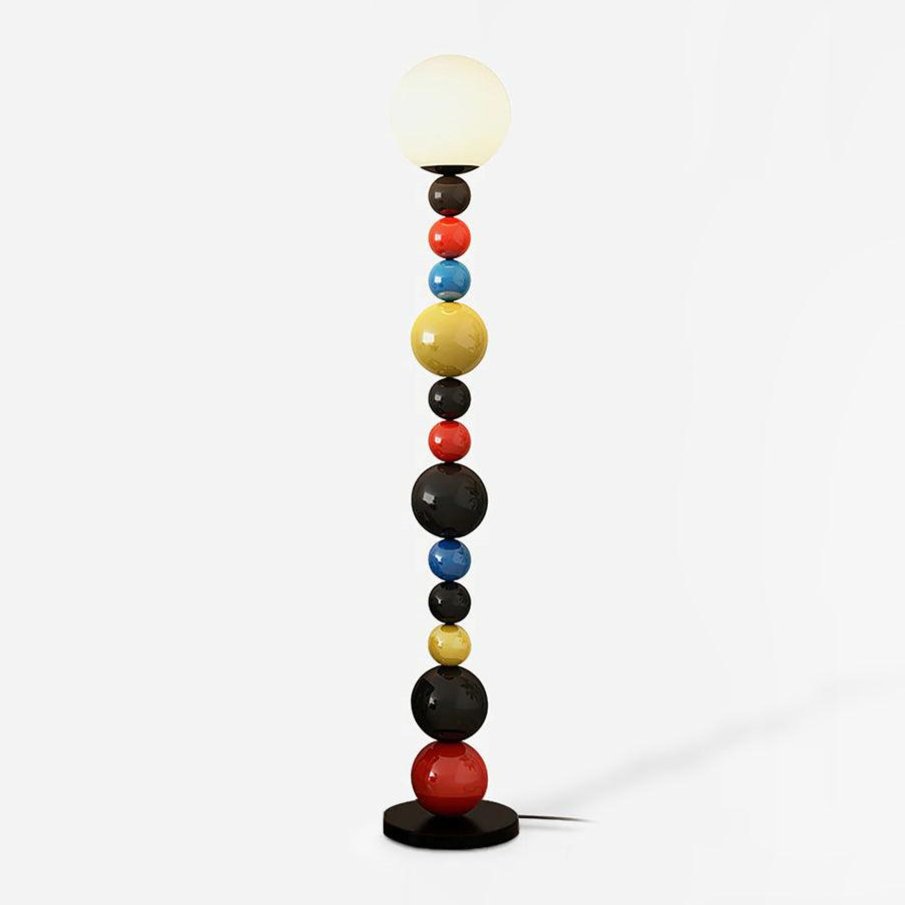 Zoriel Kunstmatige glas vloerlamp