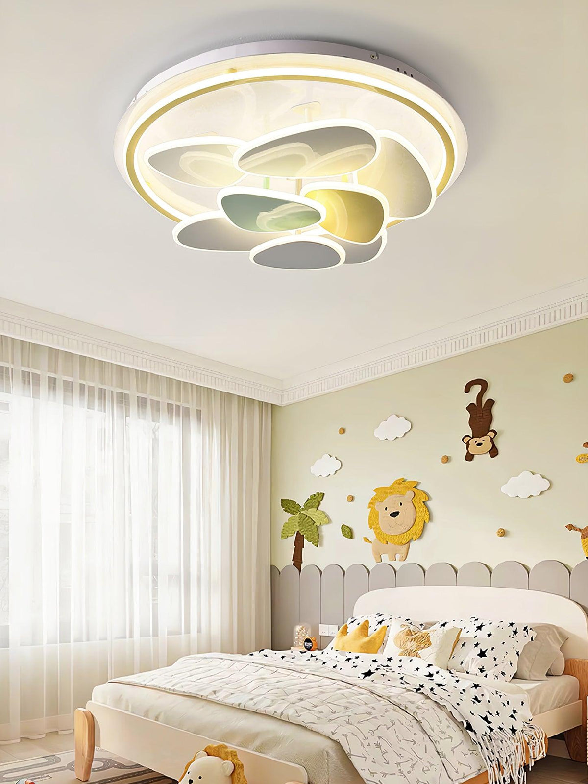 Noriveon kroonluchter Art Floral