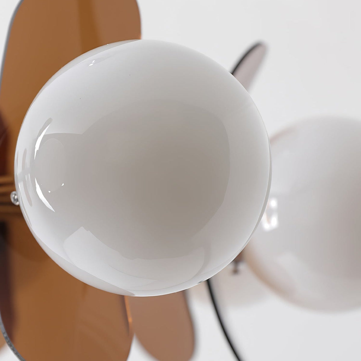 Prism Creativiteit Sputnik Oranje Glazen Kroonluchter