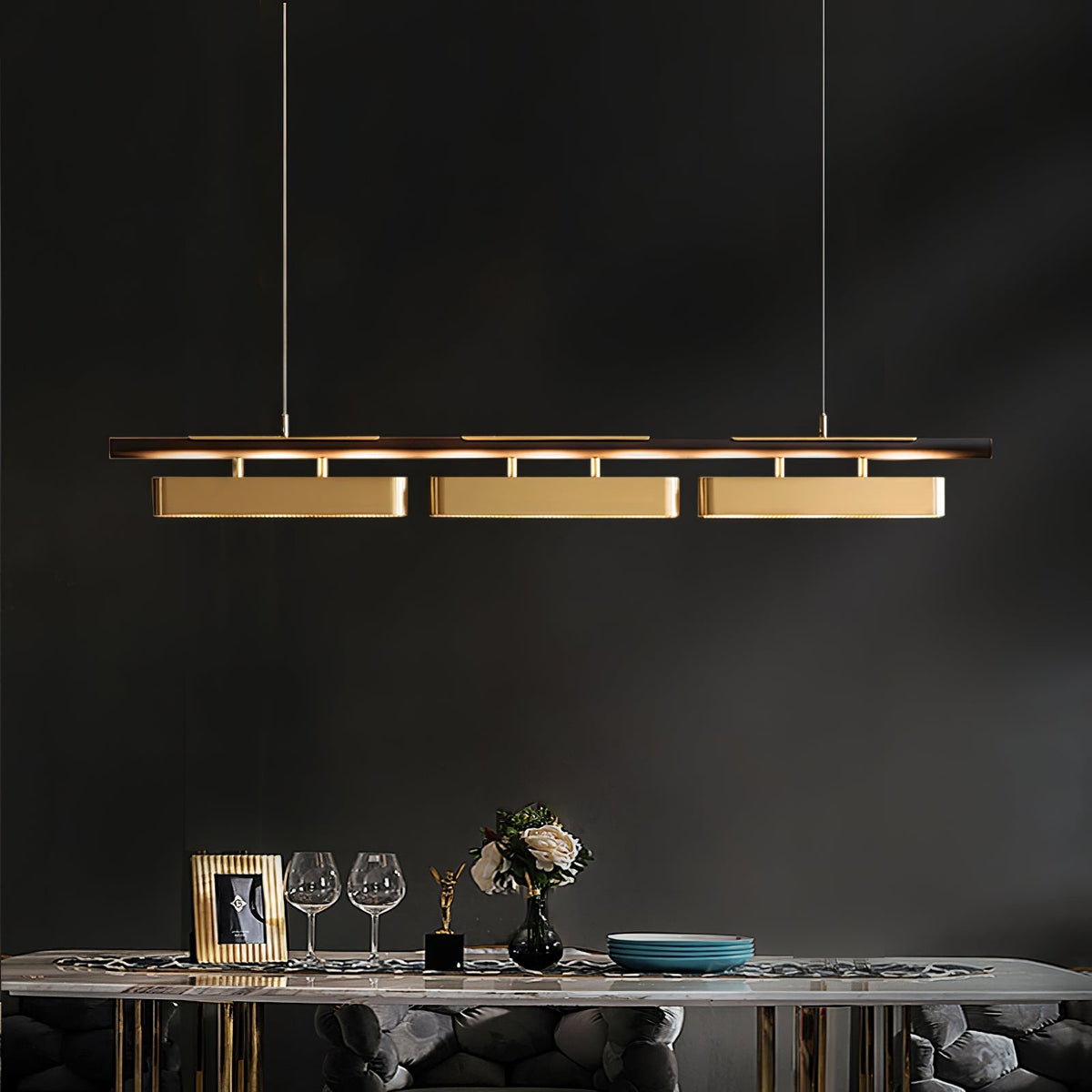 Liorent messing minimalistische hanglamp
