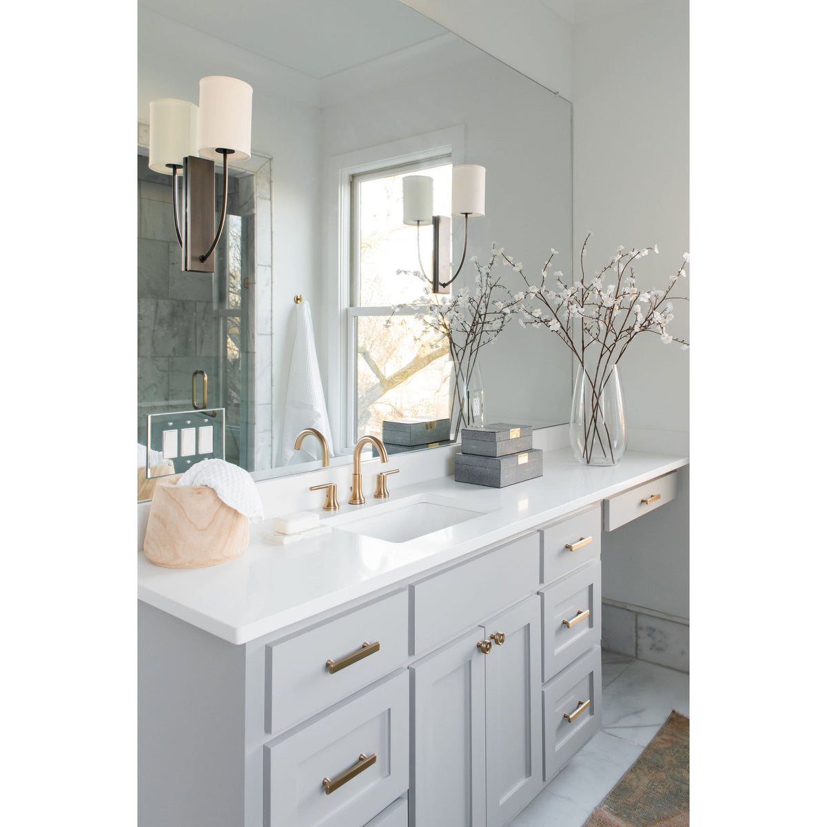 Slate wandlamp