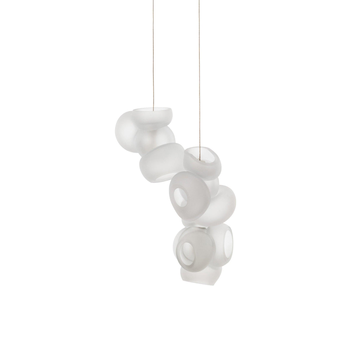 Ursa Bubbles Cluster glas hanglamp