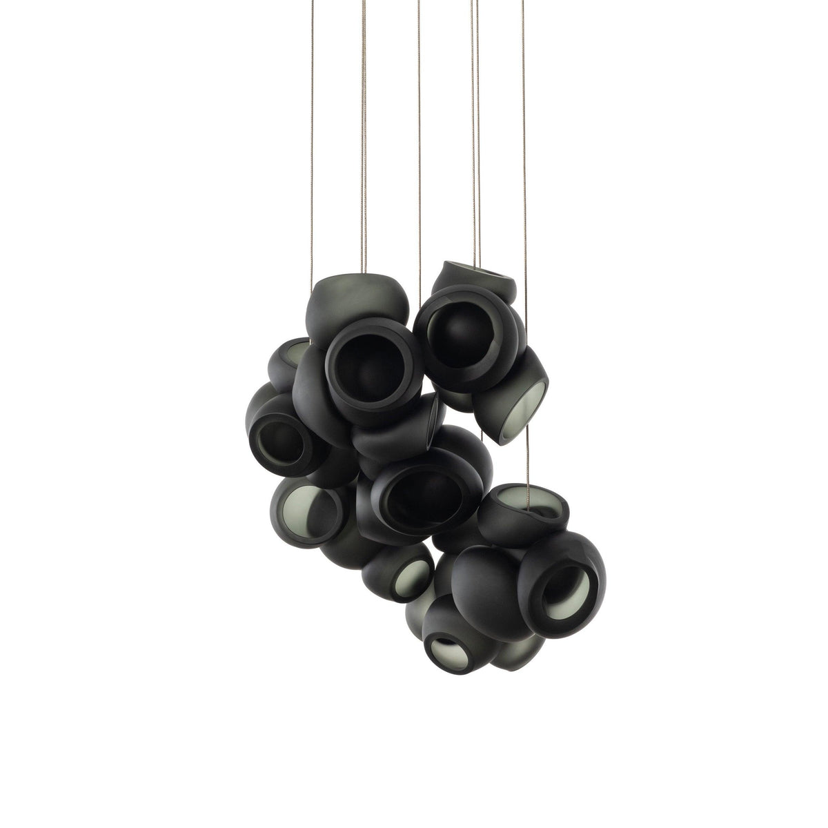 Ursa Bubbles Cluster glas hanglamp