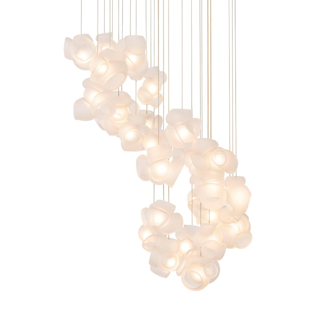 Ursa Bubbles Cluster glas hanglamp