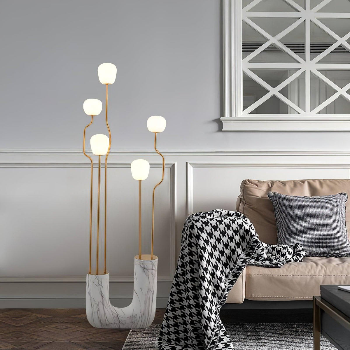 Avenoaya elegante vloerlamp Comet