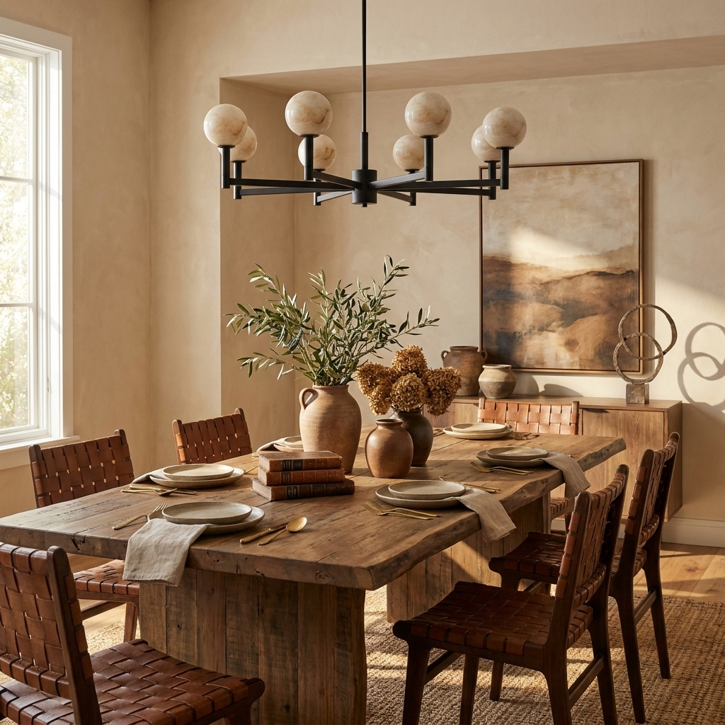 Corleigh albasten kroonluchter