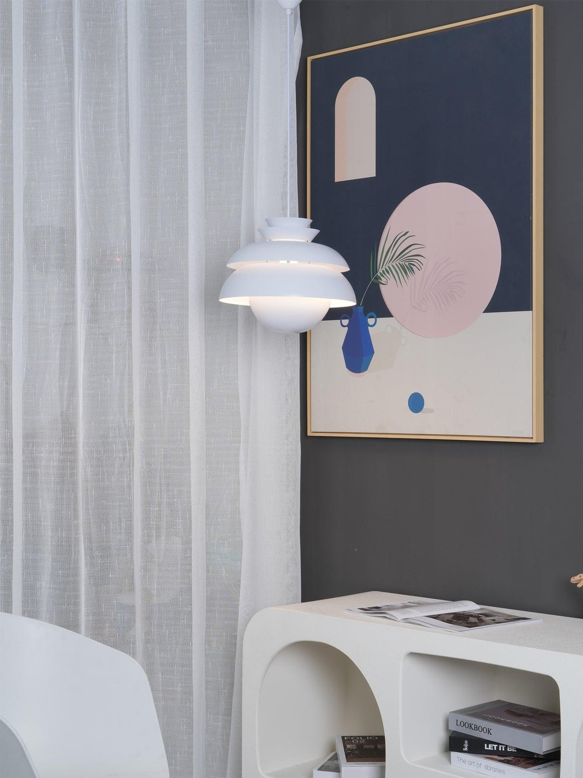 Novenu witte Scandinavische hanglamp