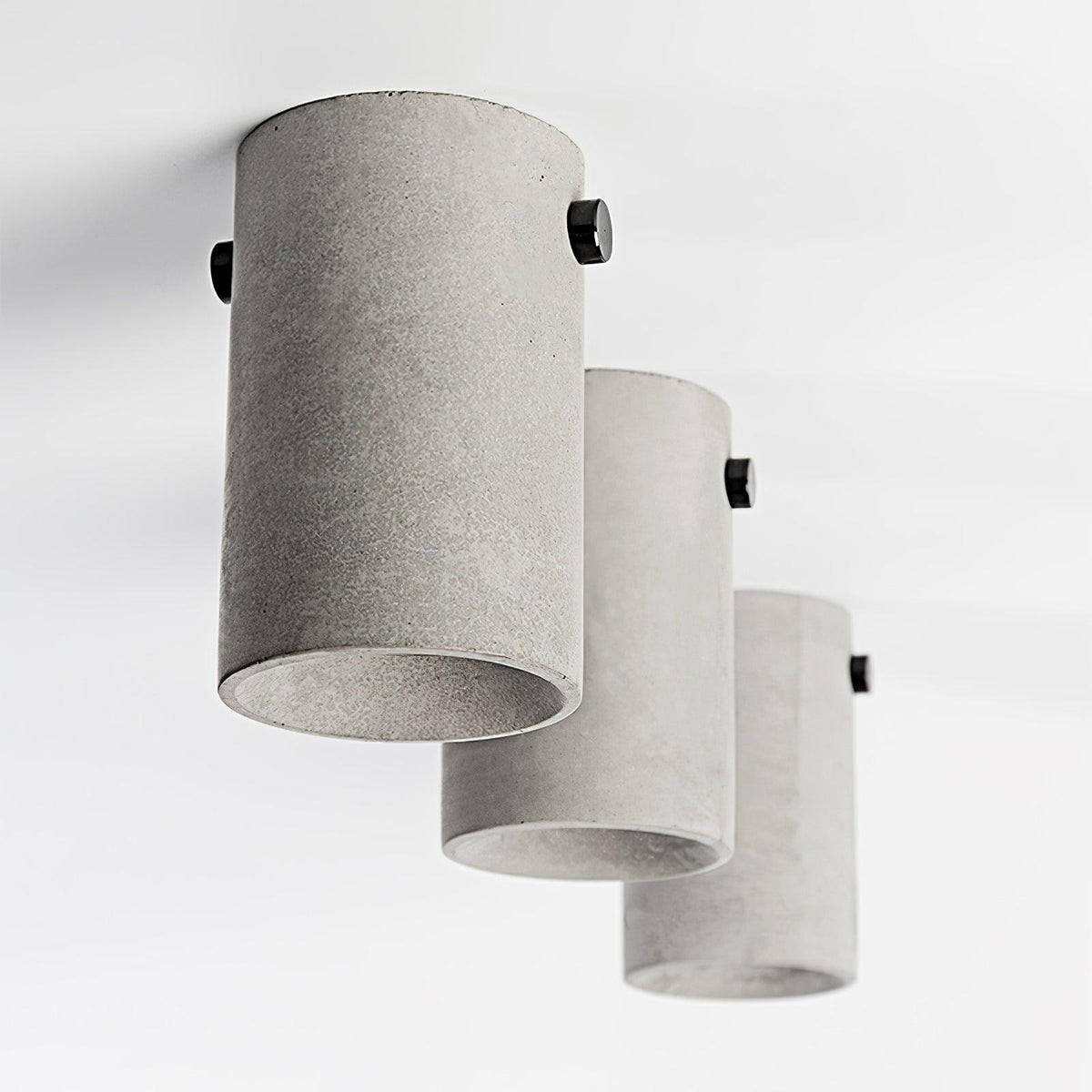 Berion Moderne minimalistische plafondlamp van beton