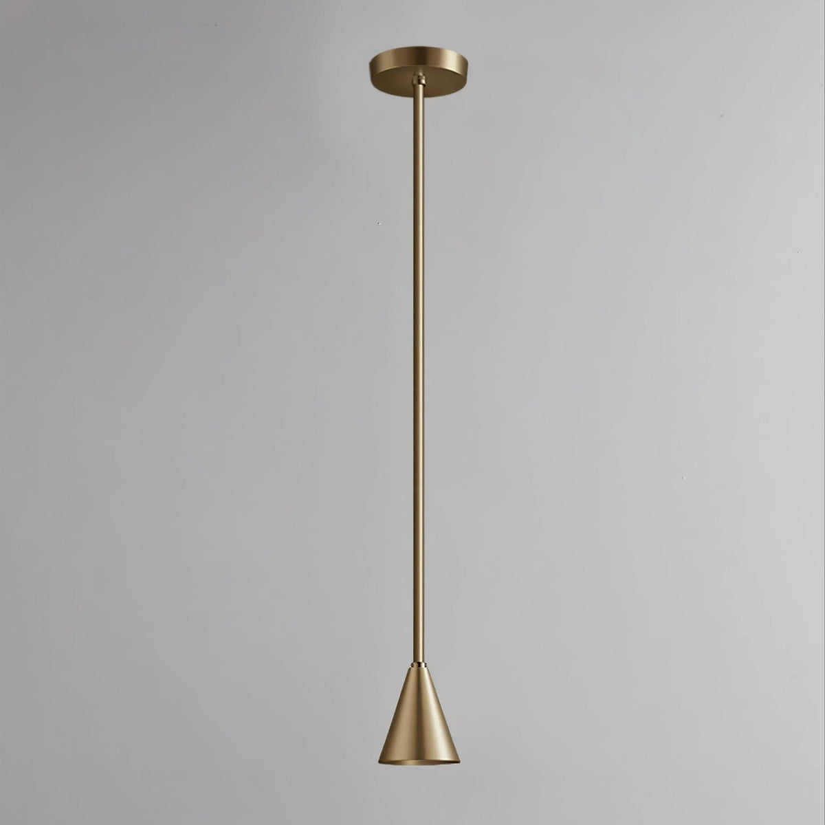 Cutheion Moderne minimalistische hanglamp van messing