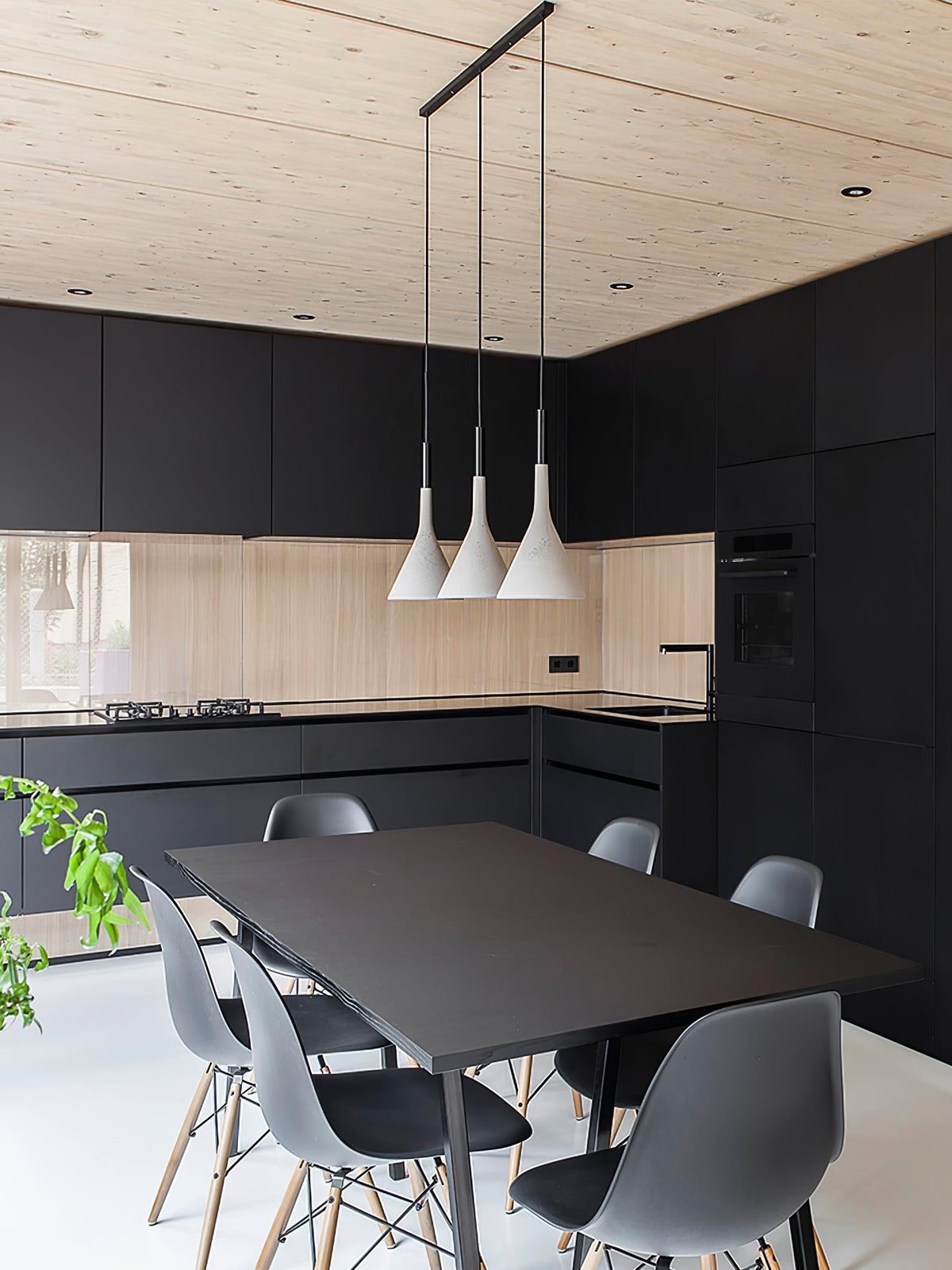 Veyloth conische betonnen hanglamp