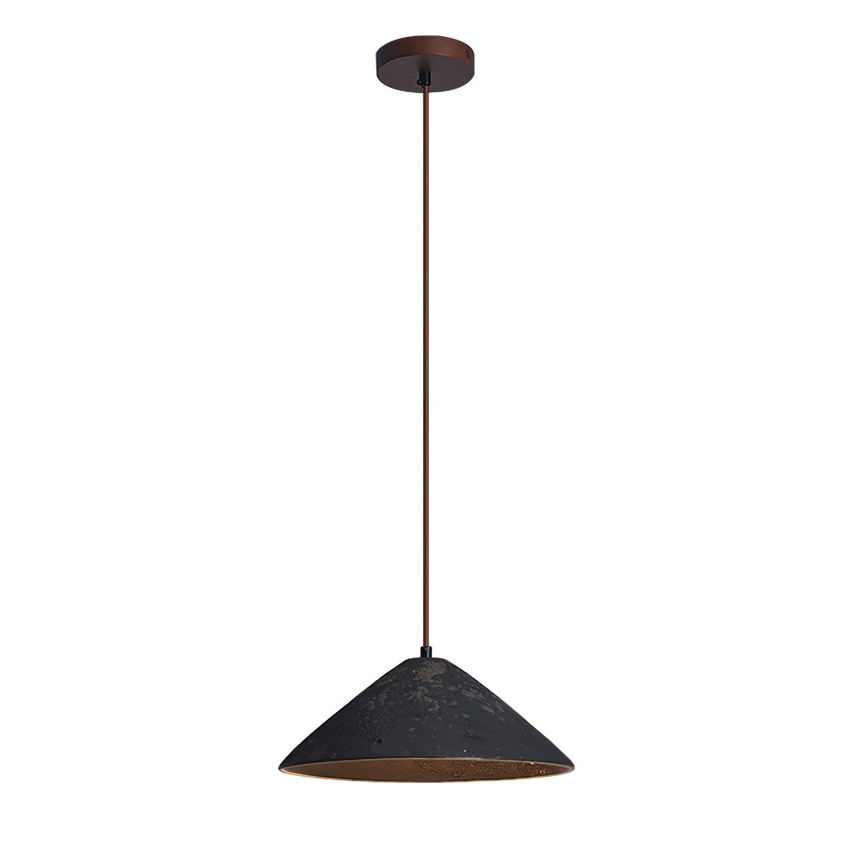 Sura hanglamp keramische kegel rustiek vintage minimalistisch