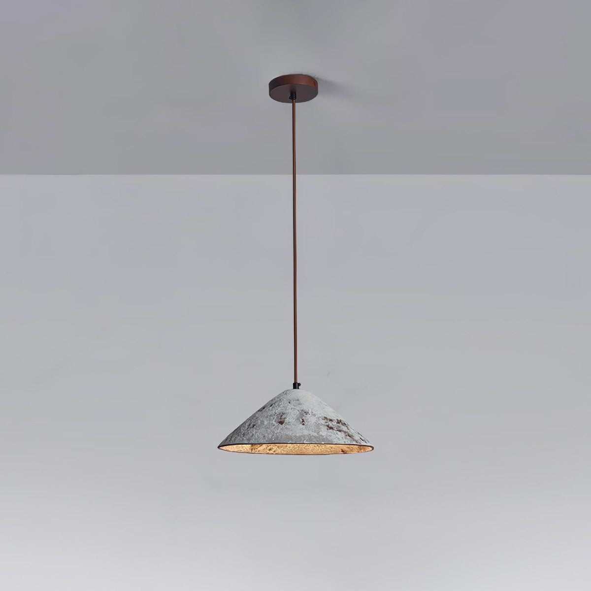 Sura hanglamp keramische kegel rustiek vintage minimalistisch