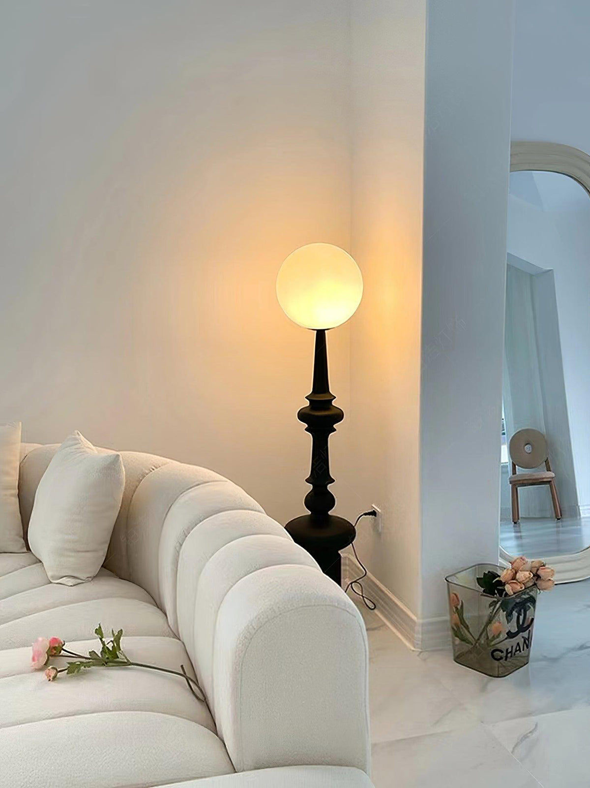 Riroxen vloerlamp Roman Column